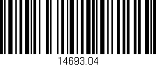 Código de barras (EAN, GTIN, SKU, ISBN): '14693.04'
