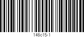Código de barras (EAN, GTIN, SKU, ISBN): '146c15-1'