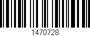 Código de barras (EAN, GTIN, SKU, ISBN): '1470728'