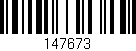 Código de barras (EAN, GTIN, SKU, ISBN): '147673'