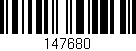 Código de barras (EAN, GTIN, SKU, ISBN): '147680'
