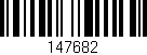 Código de barras (EAN, GTIN, SKU, ISBN): '147682'