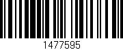 Código de barras (EAN, GTIN, SKU, ISBN): '1477595'