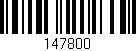 Código de barras (EAN, GTIN, SKU, ISBN): '147800'