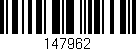 Código de barras (EAN, GTIN, SKU, ISBN): '147962'