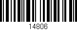 Código de barras (EAN, GTIN, SKU, ISBN): '14806'