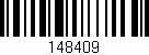 Código de barras (EAN, GTIN, SKU, ISBN): '148409'