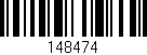Código de barras (EAN, GTIN, SKU, ISBN): '148474'