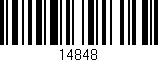 Código de barras (EAN, GTIN, SKU, ISBN): '14848'