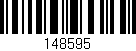 Código de barras (EAN, GTIN, SKU, ISBN): '148595'