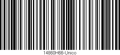 Código de barras (EAN, GTIN, SKU, ISBN): '14860H66-Unico'