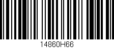 Código de barras (EAN, GTIN, SKU, ISBN): '14860H66'
