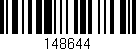 Código de barras (EAN, GTIN, SKU, ISBN): '148644'