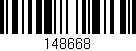 Código de barras (EAN, GTIN, SKU, ISBN): '148668'