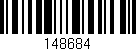 Código de barras (EAN, GTIN, SKU, ISBN): '148684'