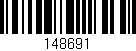 Código de barras (EAN, GTIN, SKU, ISBN): '148691'