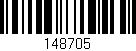 Código de barras (EAN, GTIN, SKU, ISBN): '148705'