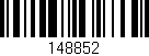 Código de barras (EAN, GTIN, SKU, ISBN): '148852'