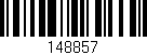 Código de barras (EAN, GTIN, SKU, ISBN): '148857'