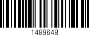 Código de barras (EAN, GTIN, SKU, ISBN): '1489648'