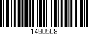 Código de barras (EAN, GTIN, SKU, ISBN): '1490508'
