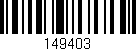 Código de barras (EAN, GTIN, SKU, ISBN): '149403'