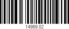 Código de barras (EAN, GTIN, SKU, ISBN): '14969.02'