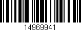 Código de barras (EAN, GTIN, SKU, ISBN): '14969941'