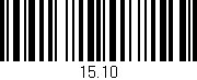 Código de barras (EAN, GTIN, SKU, ISBN): '15.10'
