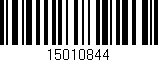 Código de barras (EAN, GTIN, SKU, ISBN): '15010844'