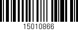 Código de barras (EAN, GTIN, SKU, ISBN): '15010866'