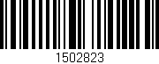 Código de barras (EAN, GTIN, SKU, ISBN): '1502823'