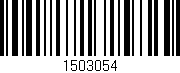Código de barras (EAN, GTIN, SKU, ISBN): '1503054'