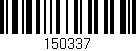 Código de barras (EAN, GTIN, SKU, ISBN): '150337'