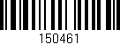 Código de barras (EAN, GTIN, SKU, ISBN): '150461'