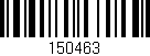 Código de barras (EAN, GTIN, SKU, ISBN): '150463'