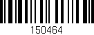 Código de barras (EAN, GTIN, SKU, ISBN): '150464'