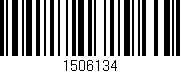 Código de barras (EAN, GTIN, SKU, ISBN): '1506134'