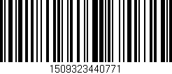 Código de barras (EAN, GTIN, SKU, ISBN): '1509323440771'