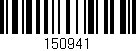 Código de barras (EAN, GTIN, SKU, ISBN): '150941'