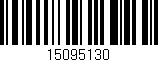 Código de barras (EAN, GTIN, SKU, ISBN): '15095130'