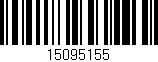 Código de barras (EAN, GTIN, SKU, ISBN): '15095155'