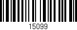 Código de barras (EAN, GTIN, SKU, ISBN): '15099'