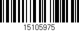 Código de barras (EAN, GTIN, SKU, ISBN): '15105975'