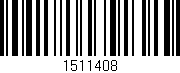 Código de barras (EAN, GTIN, SKU, ISBN): '1511408'