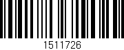 Código de barras (EAN, GTIN, SKU, ISBN): '1511726'
