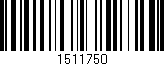 Código de barras (EAN, GTIN, SKU, ISBN): '1511750'