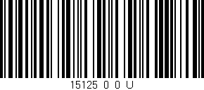Código de barras (EAN, GTIN, SKU, ISBN): '15125_0_0_U'