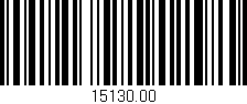 Código de barras (EAN, GTIN, SKU, ISBN): '15130.00'