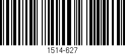 Código de barras (EAN, GTIN, SKU, ISBN): '1514-627'